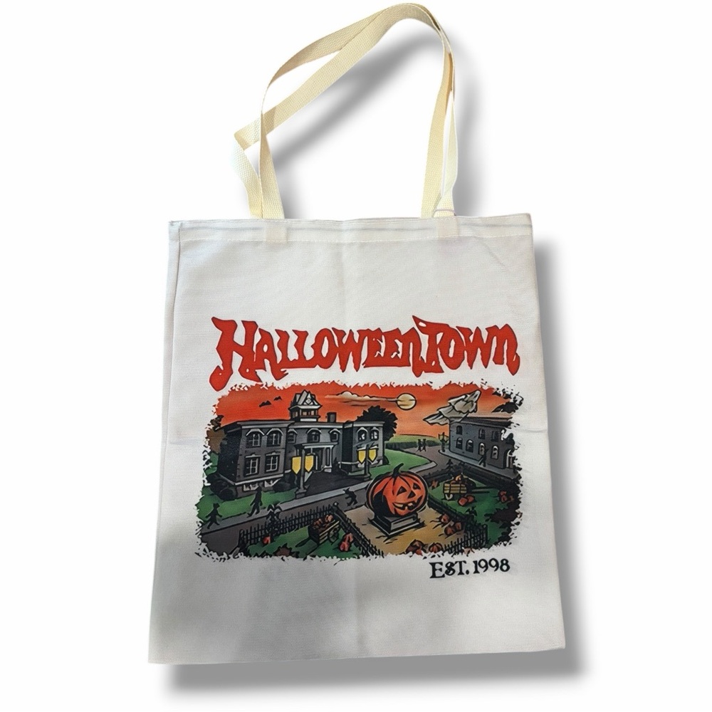 Halloween Town Graphic Tote Bag - Picture 2 of 3